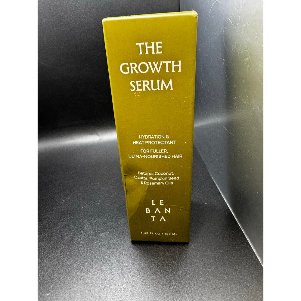 NWT Lebanta The Growth Serum Hydration & Heat Protectant 3.38oz Full Size - Picture 7 of 7
